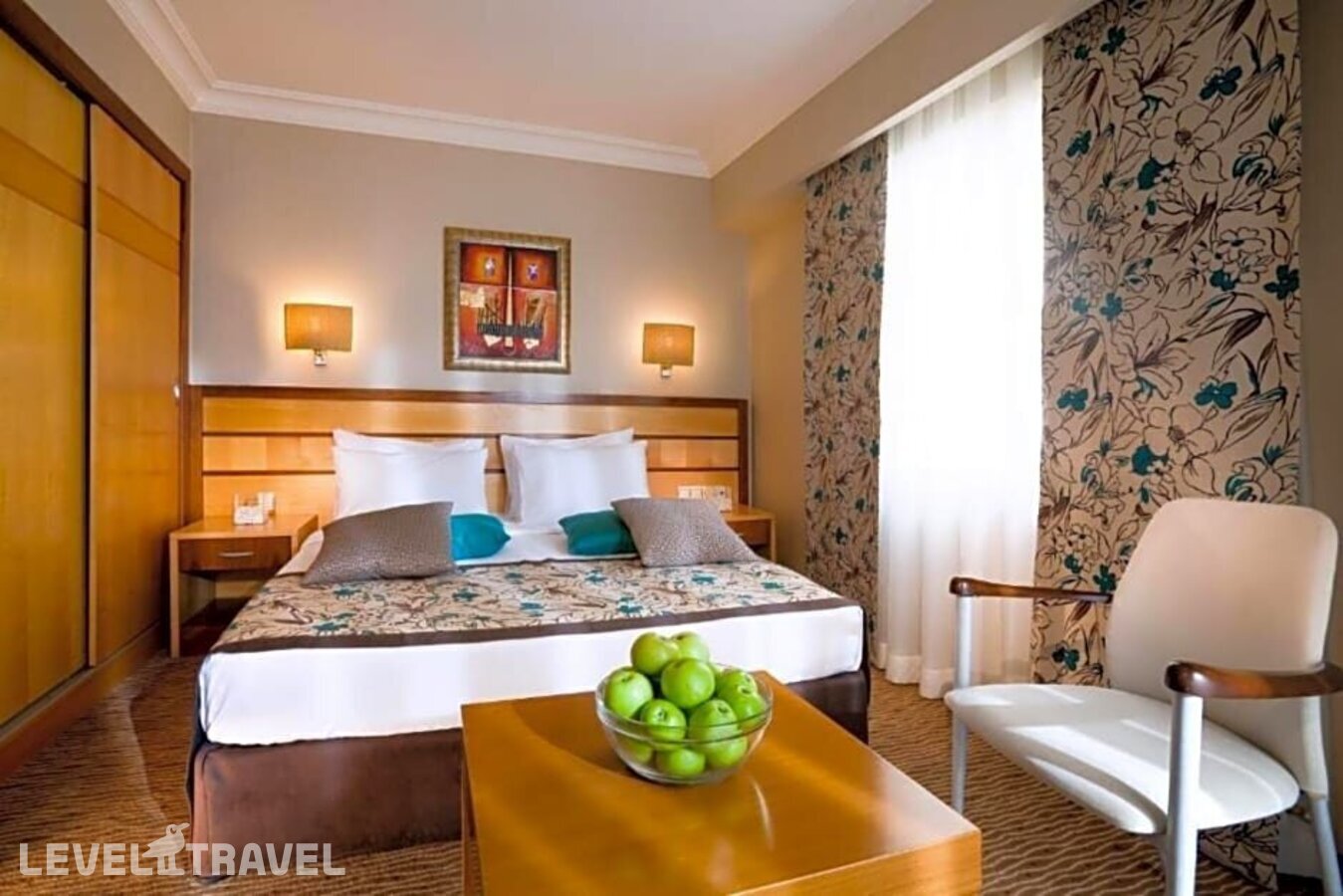 фотографии номера Стандартный с балконом с частичным видом на море отеля Side Sun Hotel в Турция(Кумкёй) - фото №1