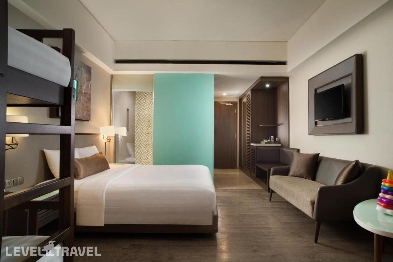 фотографии номера Семейный (двухъярусная кровать) отеля Mercure Bali Legian в Индонезия(Легиан) - фото №2