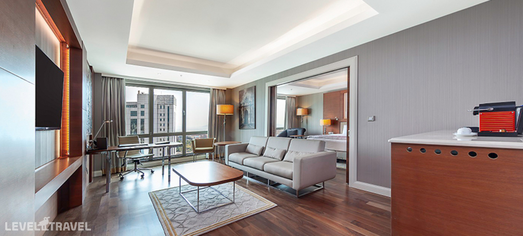 фотографии номера Представительский люкс с видом на море отеля Dedeman Bostanci Istanbul Hotel & Convention Centre в Турция(Аташехир) - фото №10