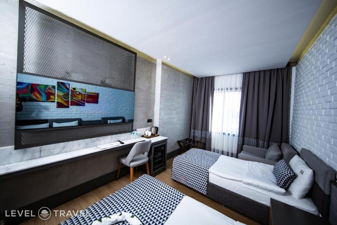 фотографии номера Комфорт с балконом (две односпальные кровати) отеля Laren Family Hotel And Spa в Турция(Лара) - фото №1