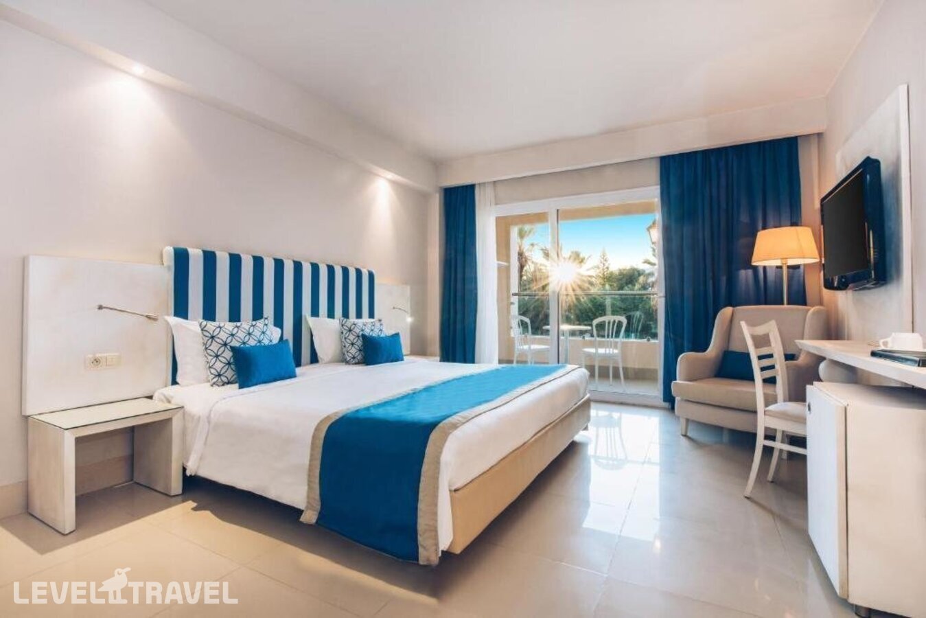 фотографии номера Полулюкс с видом на сад отеля Iberostar Selection Diar El Andalous (Ex.Iberostar Diar El Andalous) в Тунис(Порт Эль-Кантауи) - фото №8