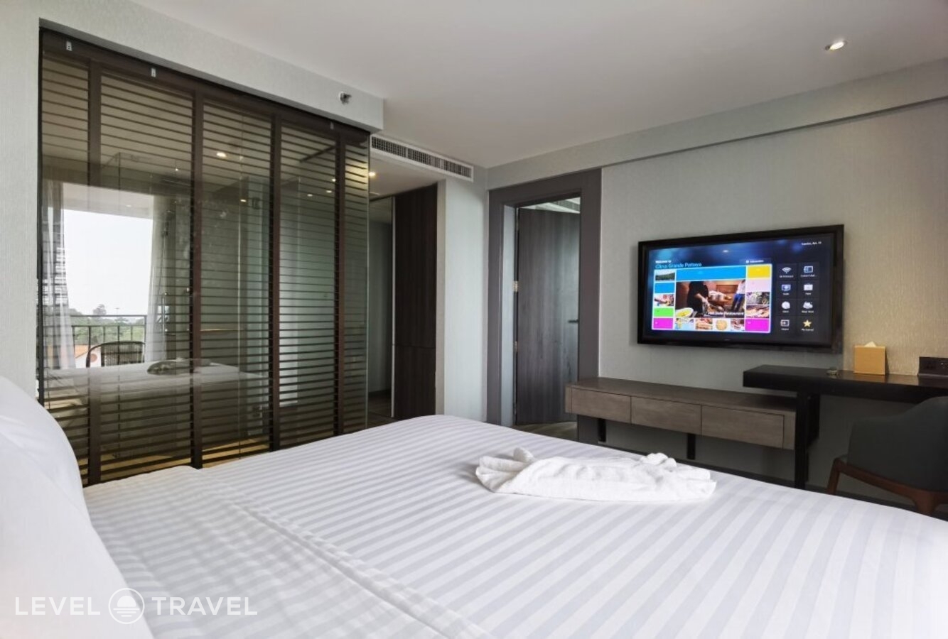 фотографии номера Делюкс с видом на город (две односпальные кровати) отеля Citrus Grande Hotel Pattaya в Таиланд(Южная Паттайя) - фото №2