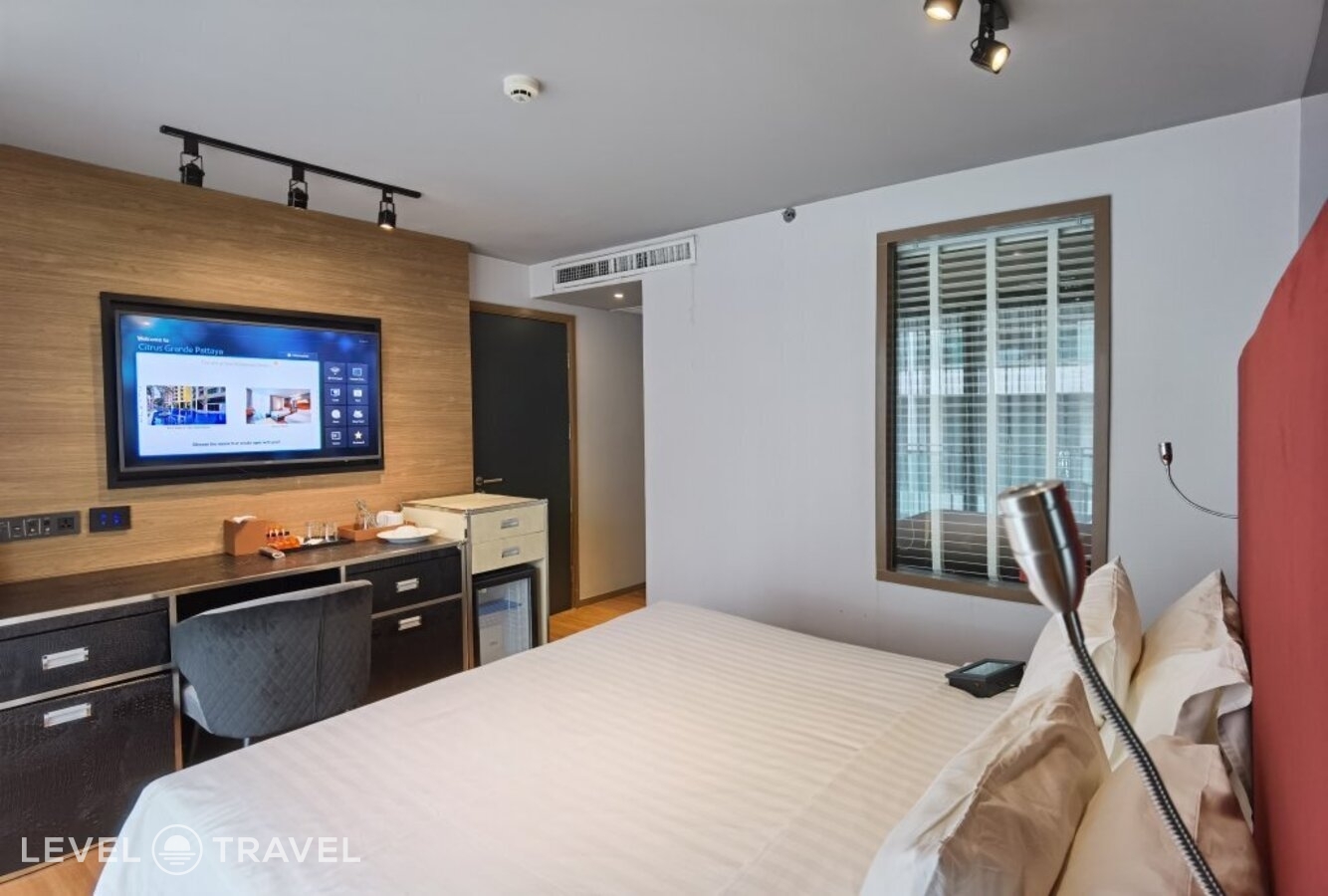 фотографии номера Делюкс с видом на город (две односпальные кровати) отеля Citrus Grande Hotel Pattaya в Таиланд(Южная Паттайя) - фото №3