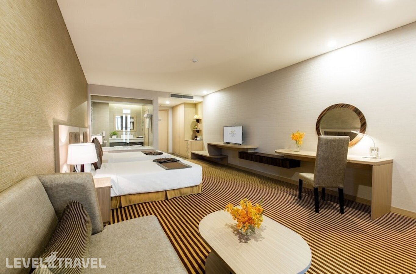 фотографии номера Делюкс (две односпальные кровати) отеля Muong Thanh Luxury Khanh Hoa Hotel в Вьетнам(Нячанг) - фото №7
