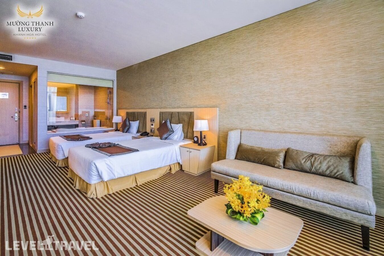 фотографии номера Делюкс (две односпальные кровати) отеля Muong Thanh Luxury Khanh Hoa Hotel в Вьетнам(Нячанг) - фото №1