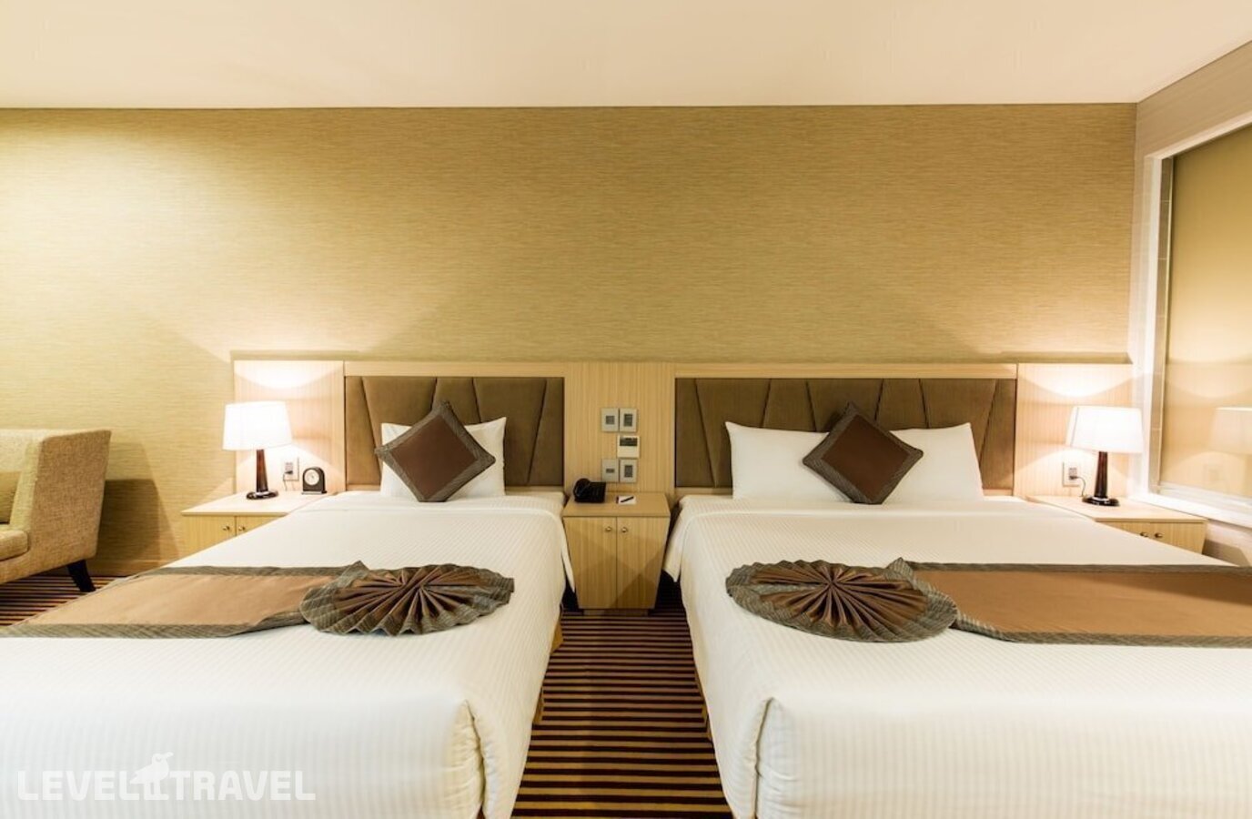 фотографии номера Делюкс (две односпальные кровати) отеля Muong Thanh Luxury Khanh Hoa Hotel в Вьетнам(Нячанг) - фото №8