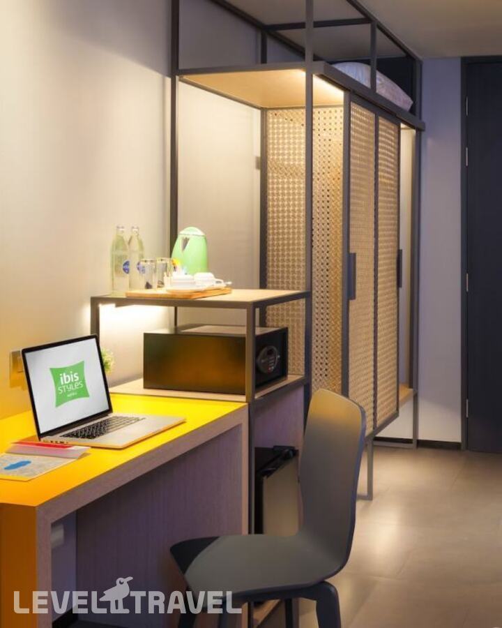 фотографии номера Семейный (двухъярусная кровать) отеля Ibis Styles Bangkok Sukhumvit Phra Khanong в Таиланд(Бангкок) - фото №1