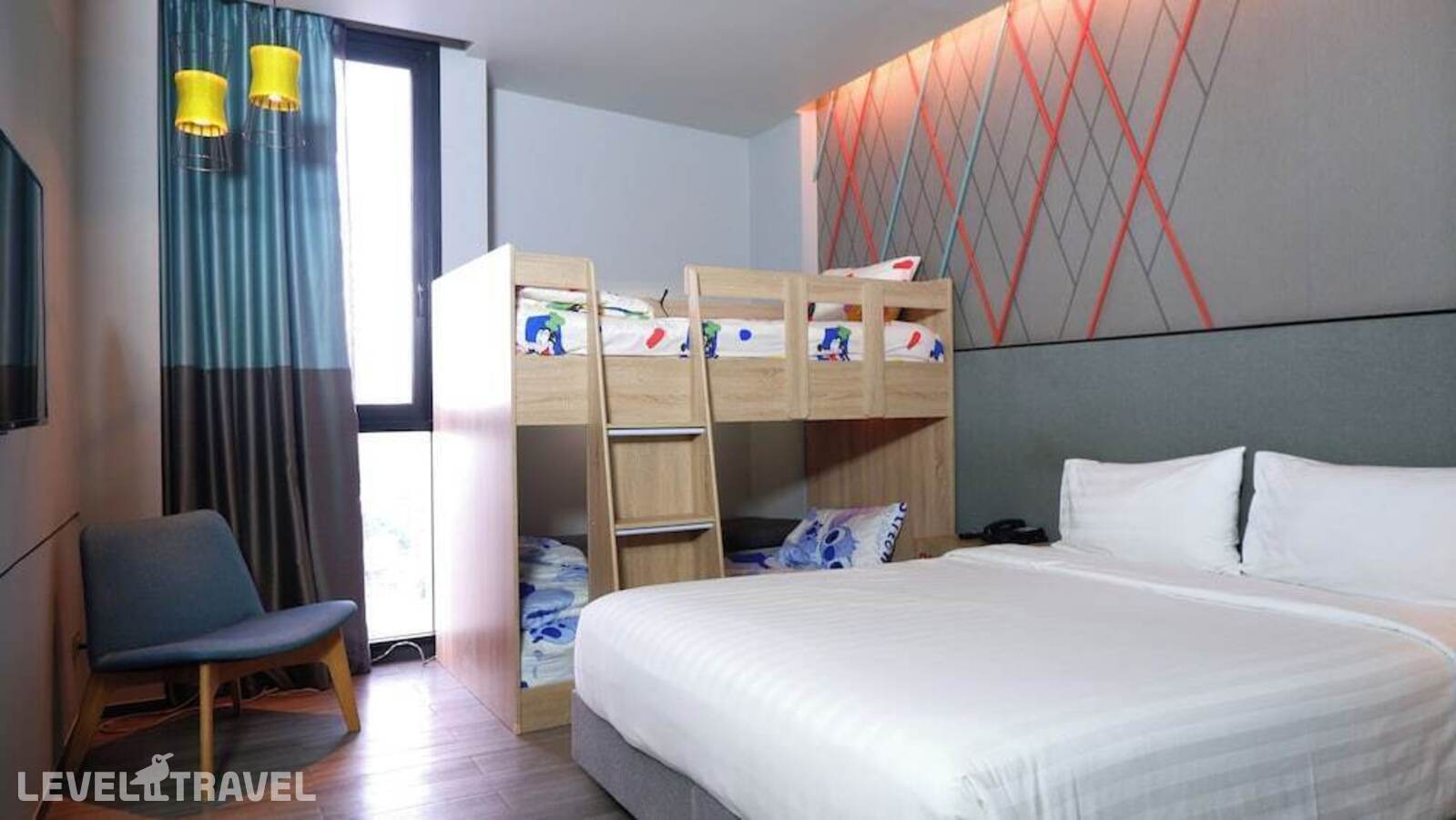 фотографии номера Семейный (двухъярусная кровать) отеля Ibis Styles Bangkok Sukhumvit Phra Khanong в Таиланд(Бангкок) - фото №8