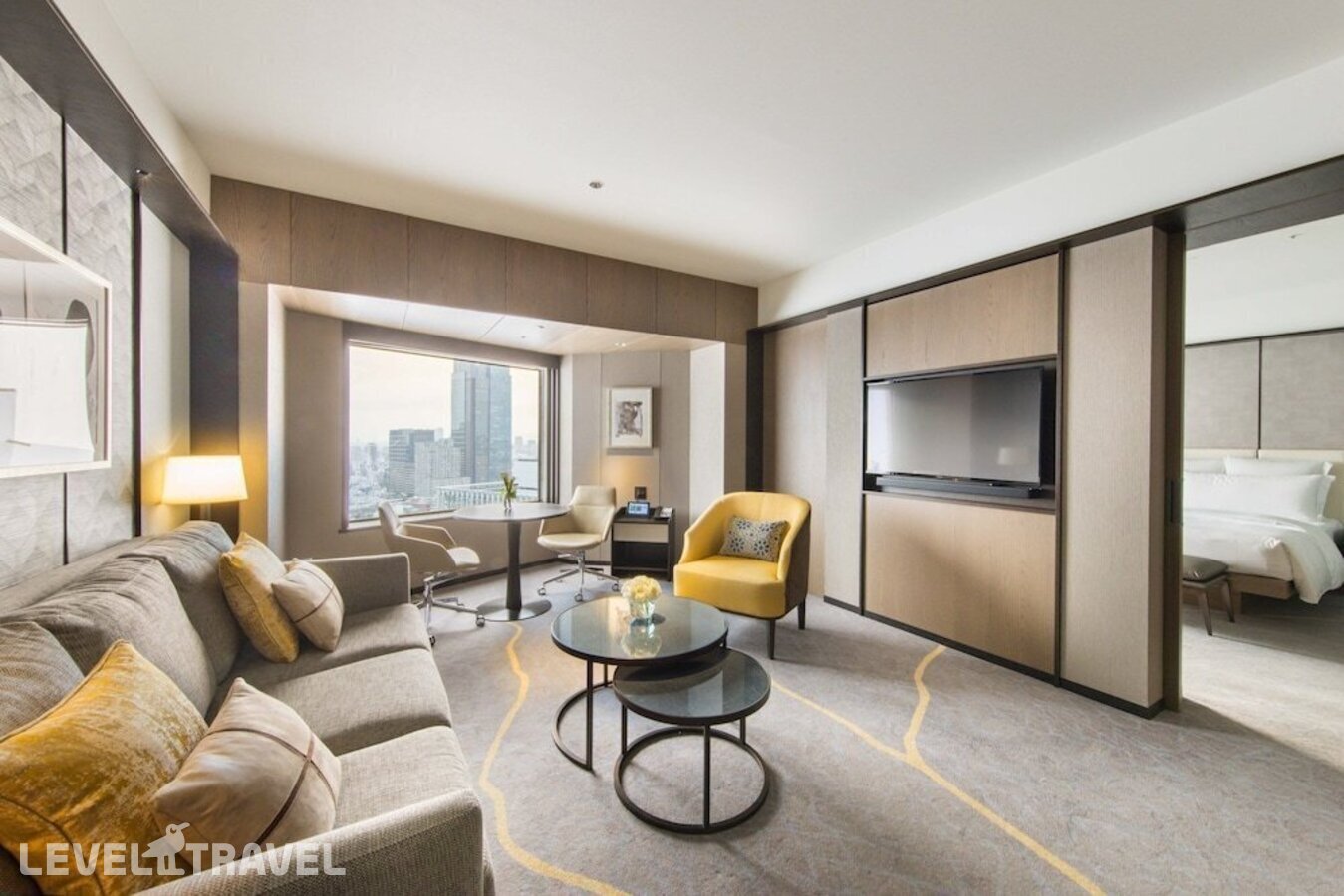 фотографии номера Люкс (две односпальные кровати) отеля Ana Intercontinental Tokyo в Япония(Токио) - фото №6