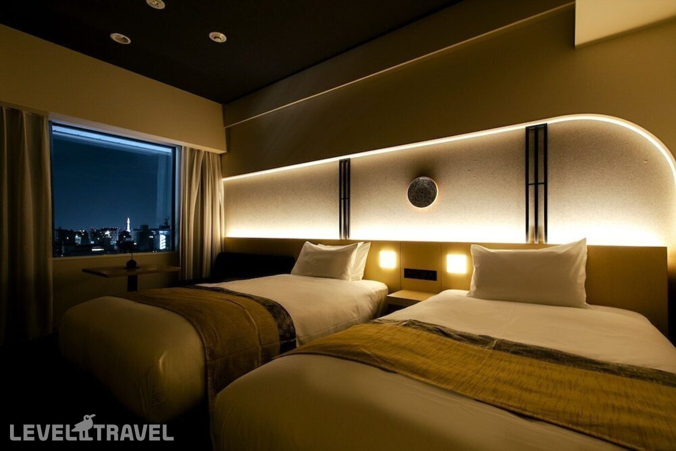 фотографии номера Премиум (две односпальные кровати) отеля Hotel Gracery Kyoto Sanjo в Япония(Киото) - фото №1