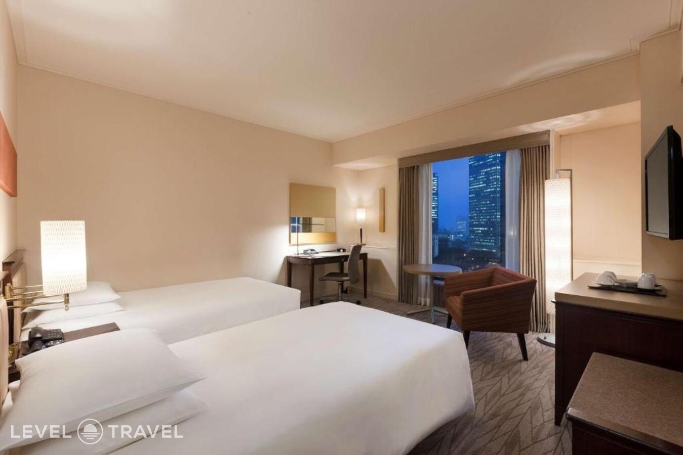 фотографии номера Стандартный (две односпальные кровати) отеля Hyatt Regency Tokyo в Япония(Токио) - фото №4
