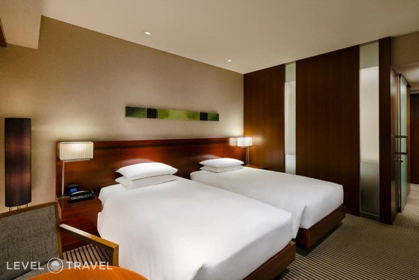 фотографии номера Делюкс с видом на город (две односпальные кровати) отеля Hyatt Regency Tokyo в Япония(Токио) - фото №3