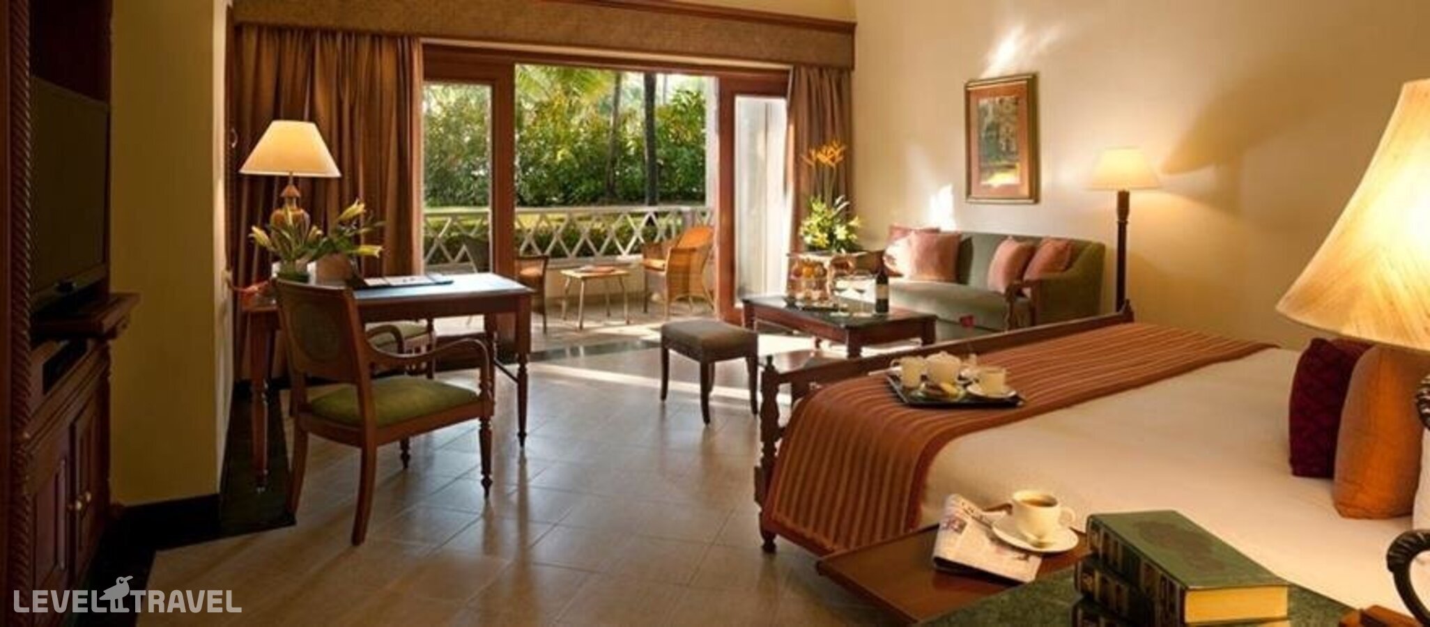 фотографии номера Вилла с видом на сад отеля Taj Exotica Goa Hotel в Индия(Бенаулим) - фото №5