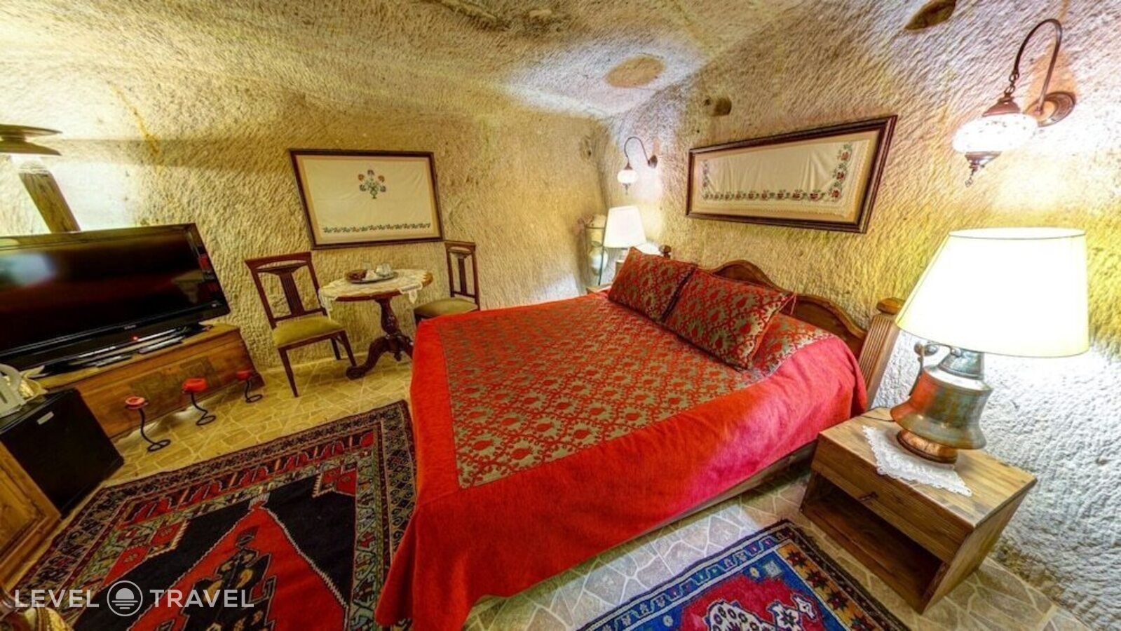 фотографии номера Улучшенный семейный отеля Turkish Cave House в Турция(Ортахисар) - фото №22