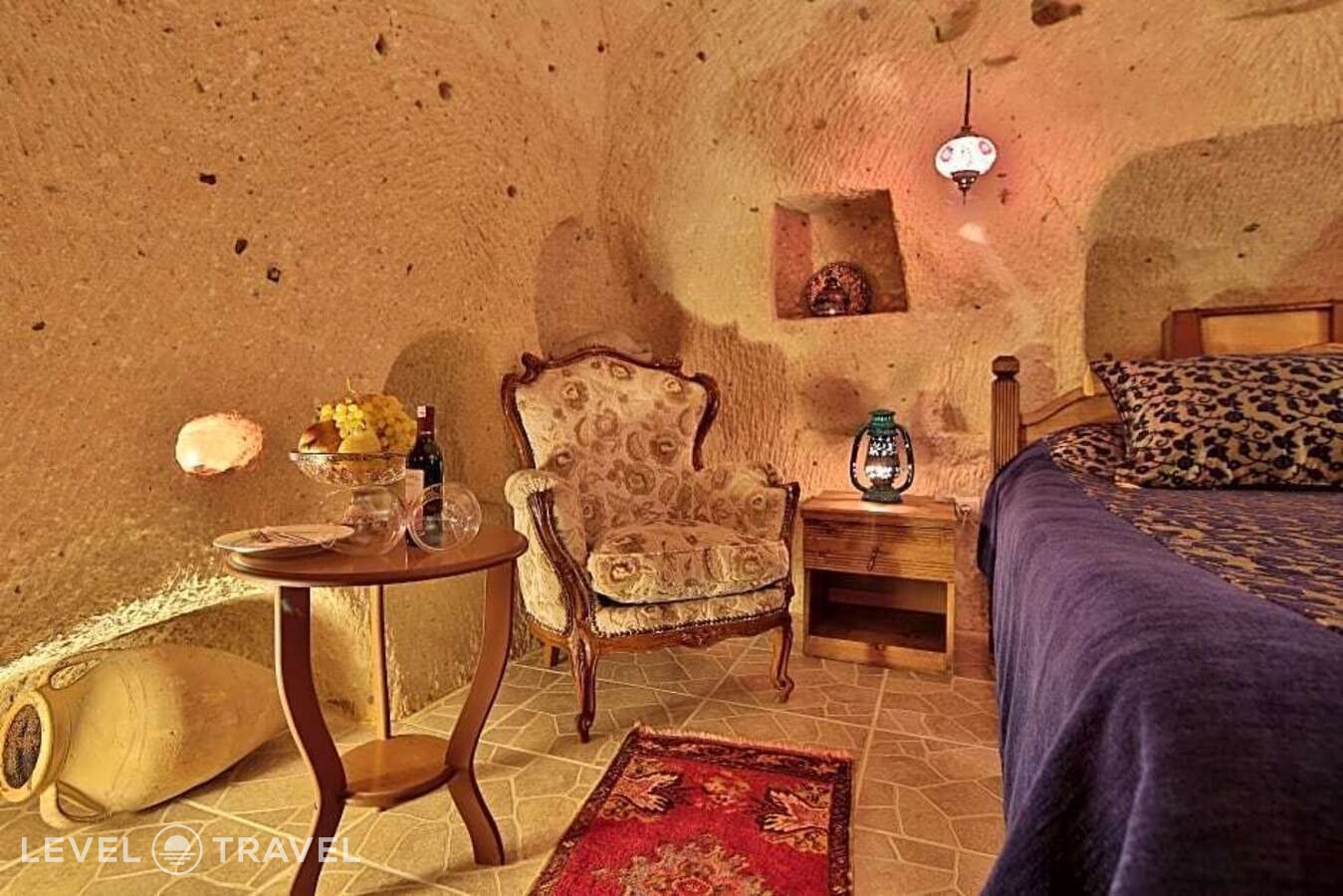 фотографии номера Улучшенный семейный отеля Turkish Cave House в Турция(Ортахисар) - фото №14