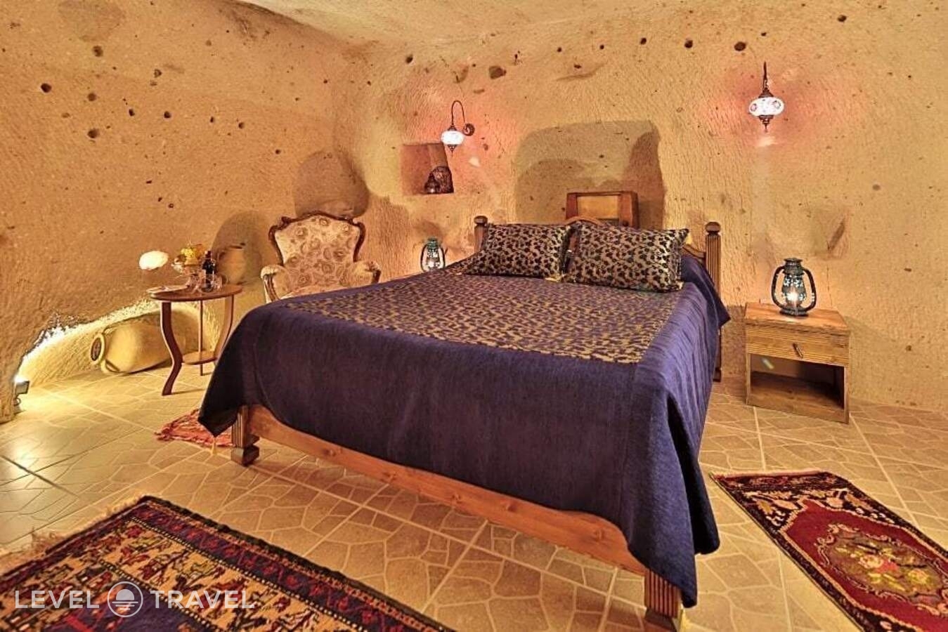 фотографии номера Улучшенный семейный отеля Turkish Cave House в Турция(Ортахисар) - фото №9