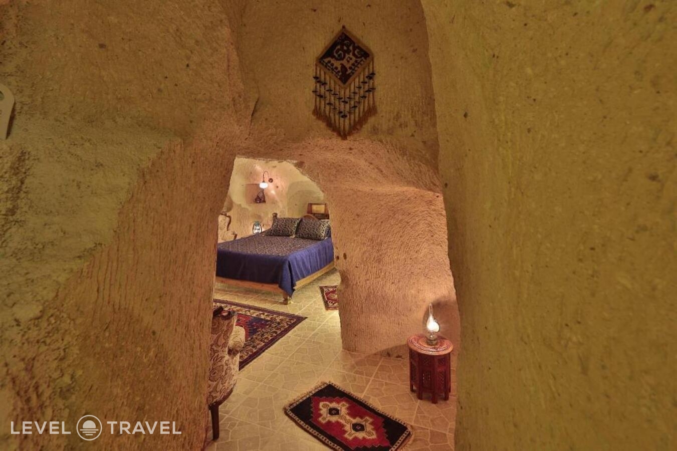 фотографии номера Улучшенный семейный отеля Turkish Cave House в Турция(Ортахисар) - фото №1