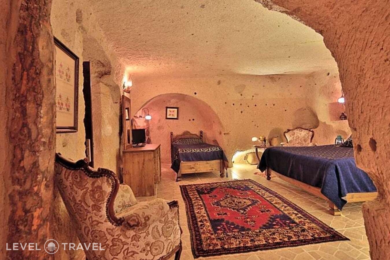 фотографии номера Улучшенный семейный отеля Turkish Cave House в Турция(Ортахисар) - фото №11