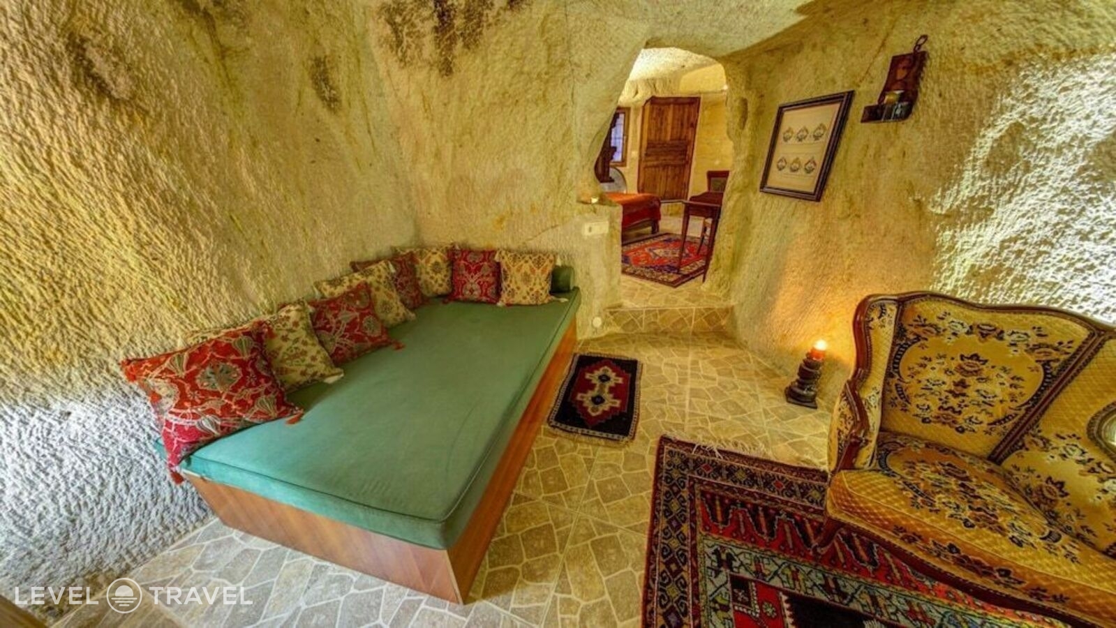 фотографии номера Улучшенный семейный отеля Turkish Cave House в Турция(Ортахисар) - фото №21