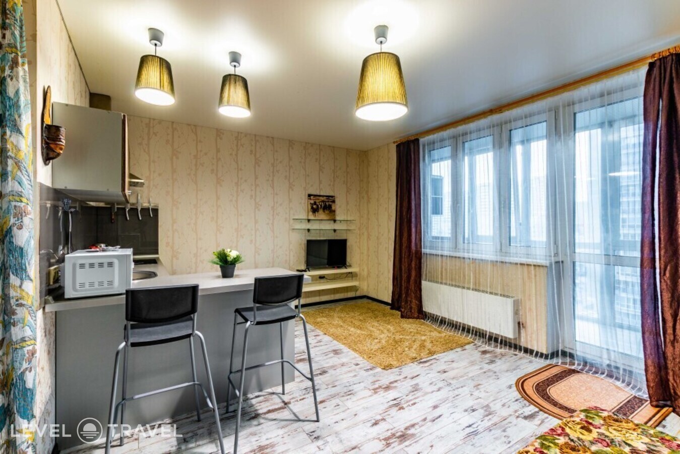 фотографии номера Апартаменты с балконом отеля Апартаменты Мегаполис DreamHouse Щорса 39 в Россия(Екатеринбург) - фото №6