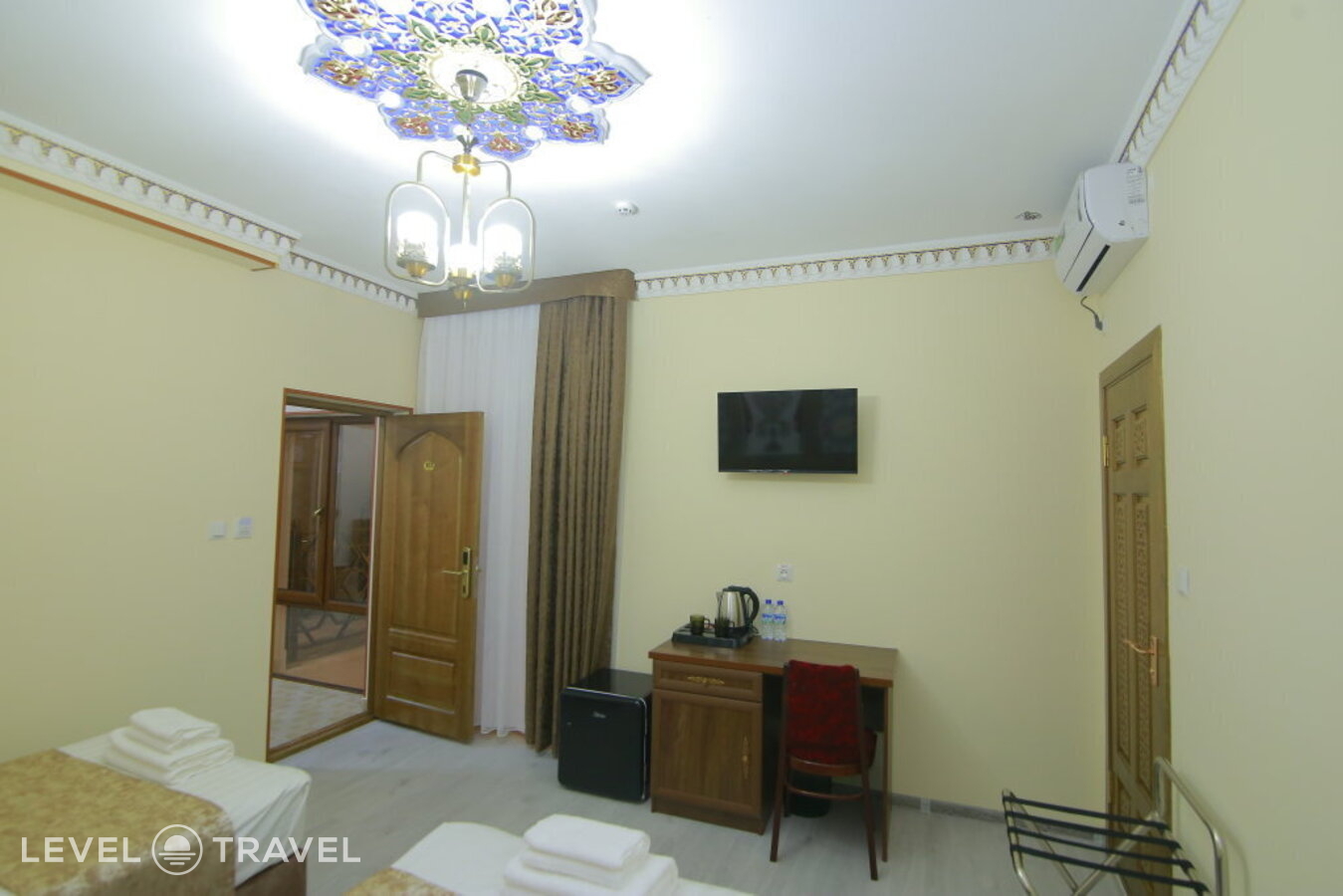 фотографии номера Улучшенный (две односпальные кровати) отеля Sahar Boutique Hotel в Узбекистан(Бухара) - фото №4