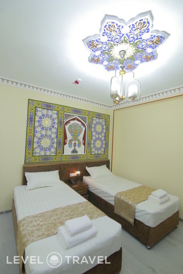 фотографии номера Улучшенный (две односпальные кровати) отеля Sahar Boutique Hotel в Узбекистан(Бухара) - фото №12