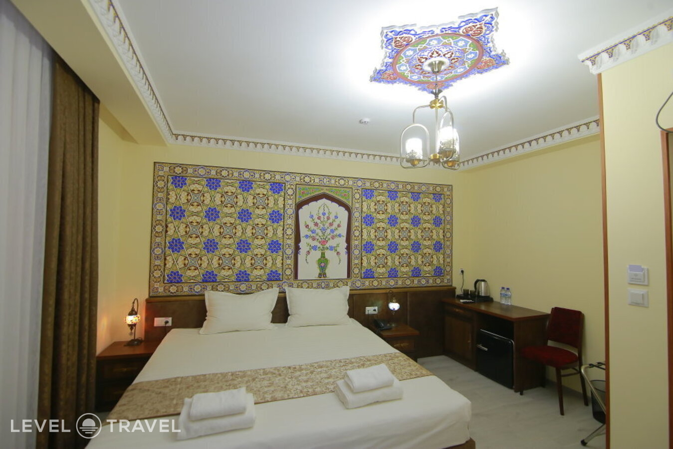 фотографии номера Улучшенный (две односпальные кровати) отеля Sahar Boutique Hotel в Узбекистан(Бухара) - фото №9