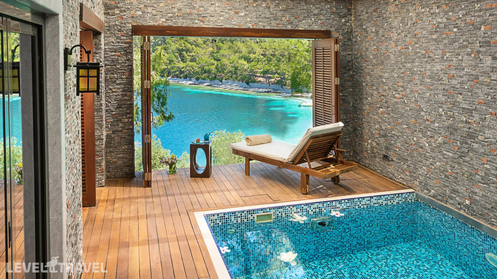 фотографии номера Вилла для новобрачных с бассейном отеля Angel's Marmaris Hotel в Турция( Тургут) - фото №7
