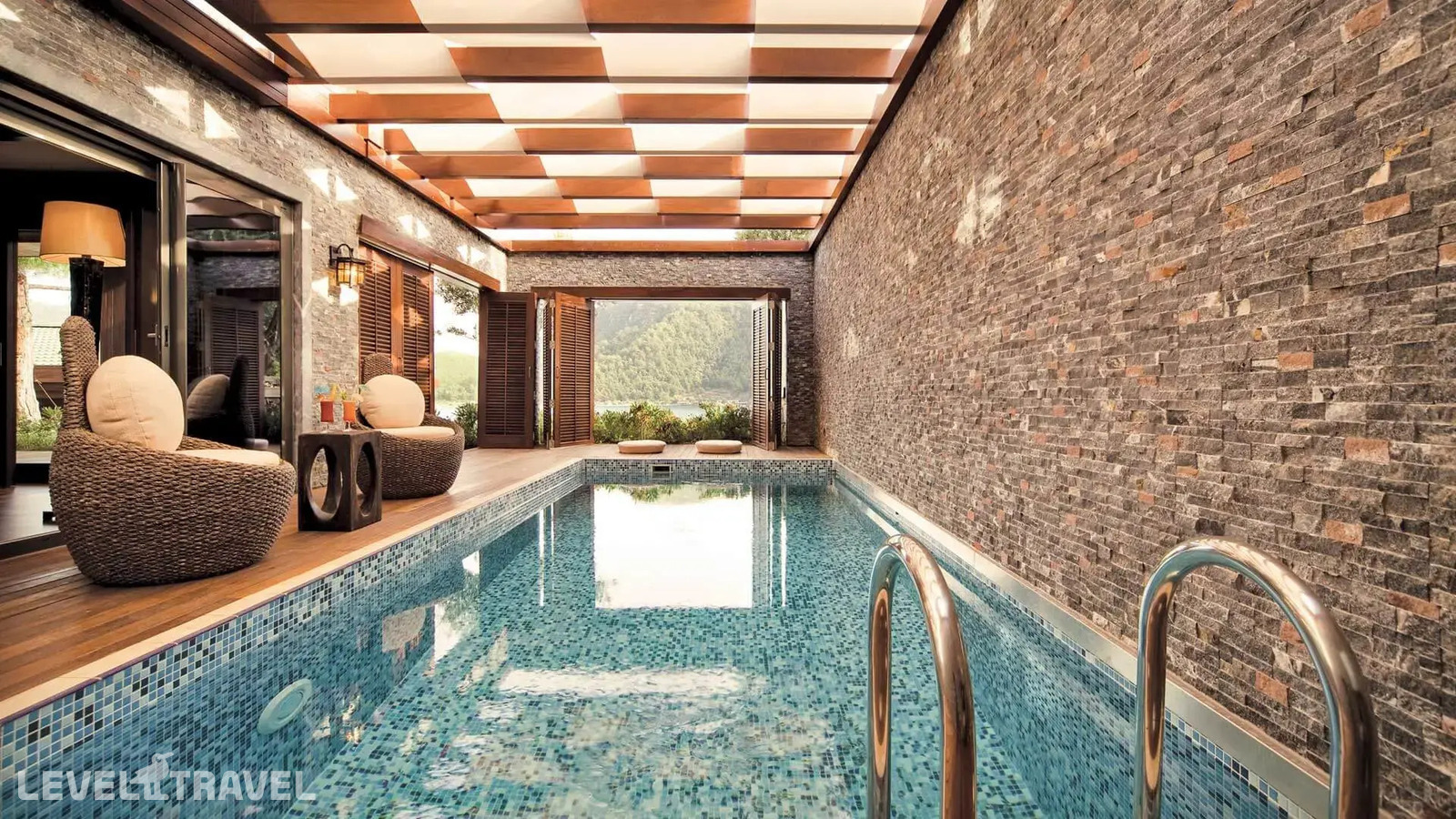 фотографии номера Вилла для новобрачных с бассейном отеля Angel's Marmaris Hotel в Турция( Тургут) - фото №3