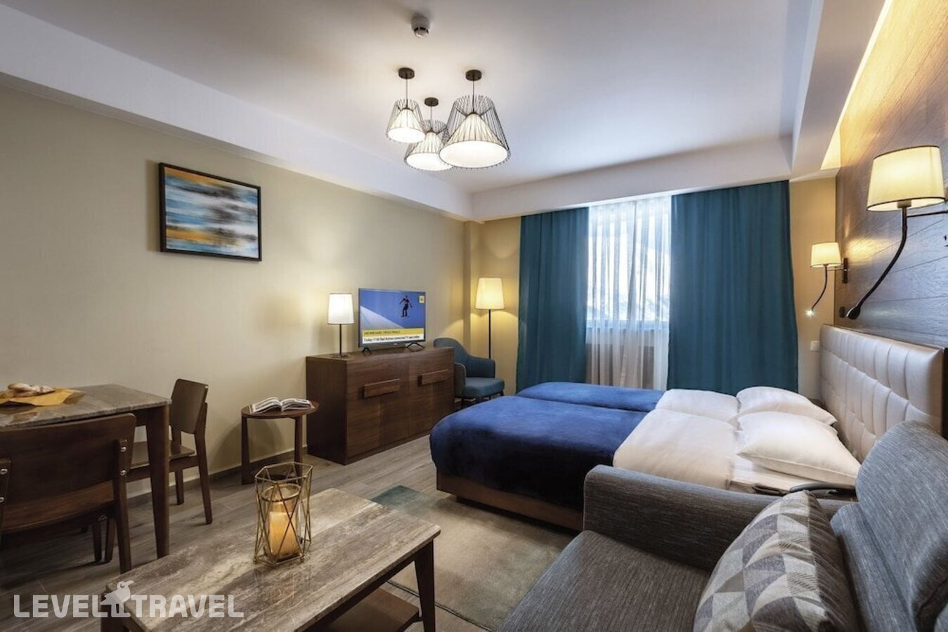 фотографии номера Студия отеля Gudauri Hills Residence в Грузия(Гудаури) - фото №3
