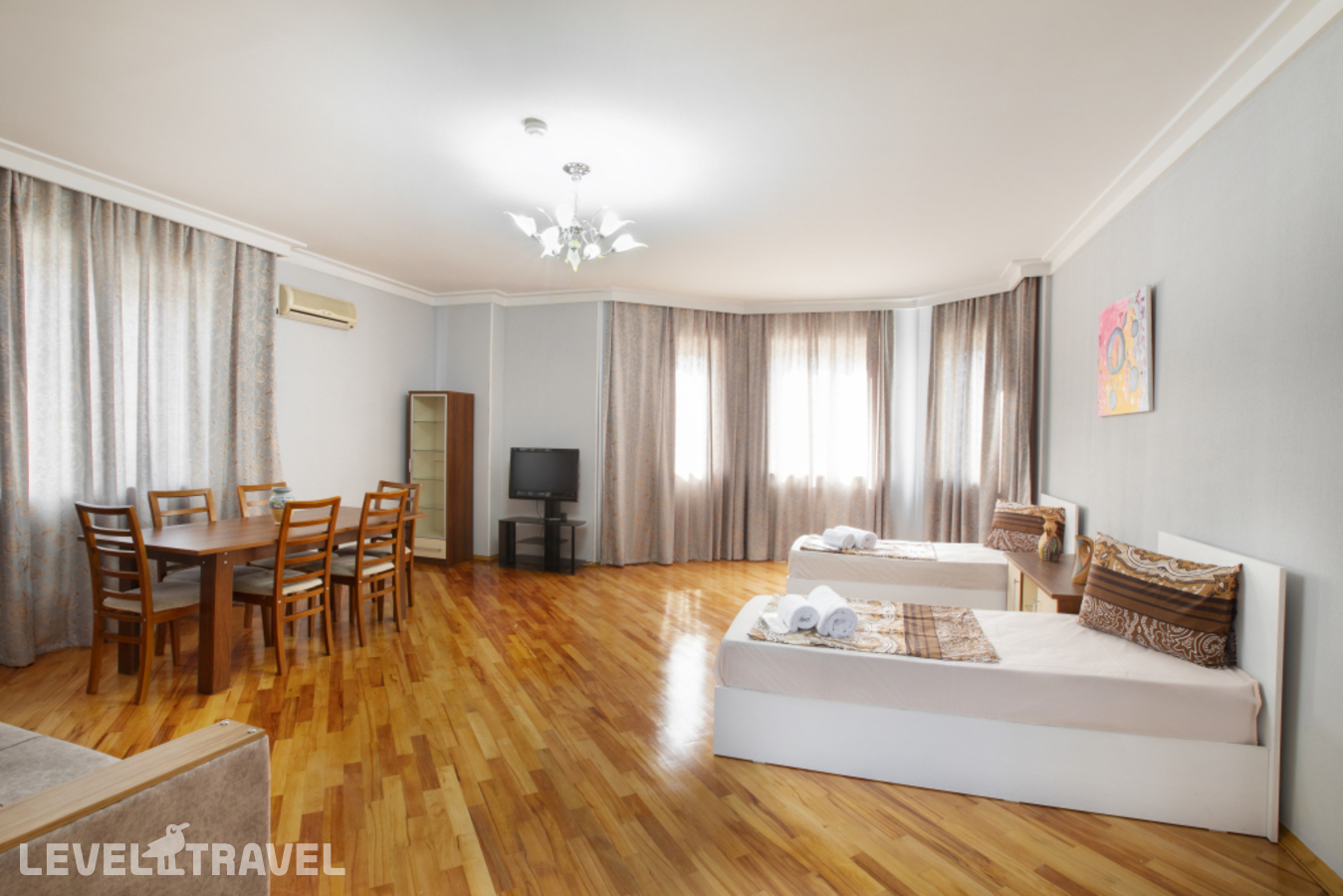 фотографии номера Люкс с видом на море отеля Апарт-Отель Leyla Apartmens 1 в Азербайджан(Баку) - фото №18