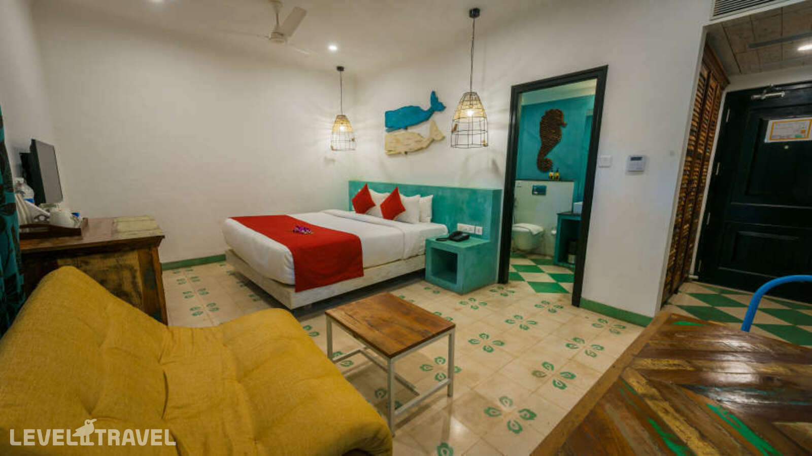 фотографии номера Улучшенный номер отеля Jasminn Hotel в Индия(Беталбатим) - фото №2