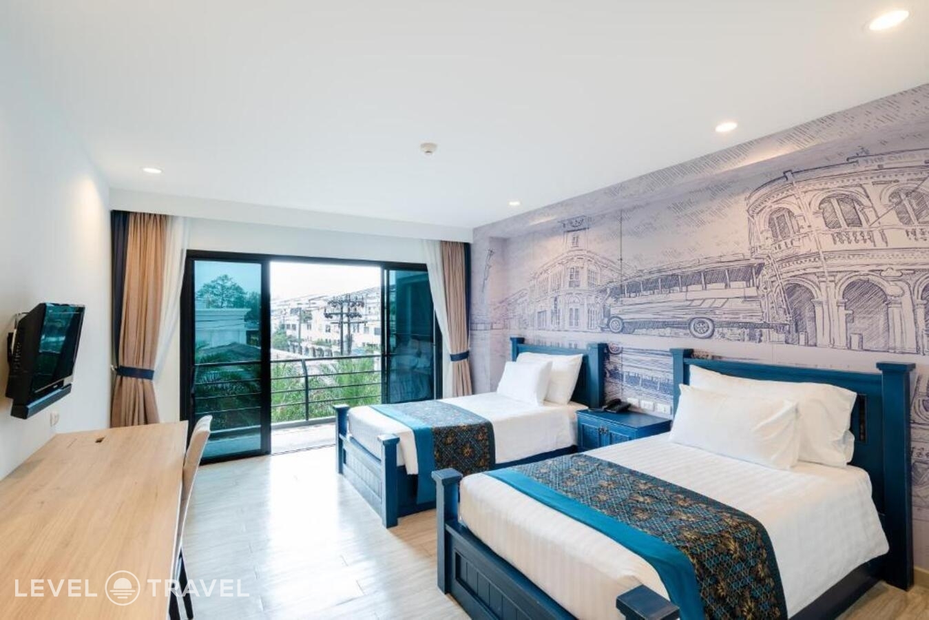 фотографии номера Гранд делюкс (две односпальные кровати) отеля Bhukitta Boutique Hotel в Таиланд(город Пхукет) - фото №1
