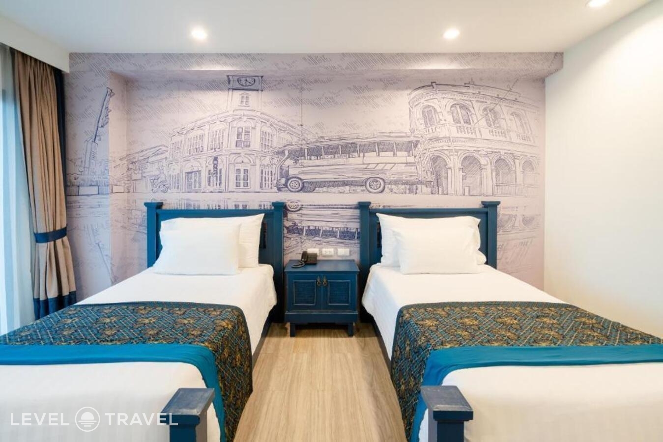 фотографии номера Гранд делюкс (две односпальные кровати) отеля Bhukitta Boutique Hotel в Таиланд(город Пхукет) - фото №2