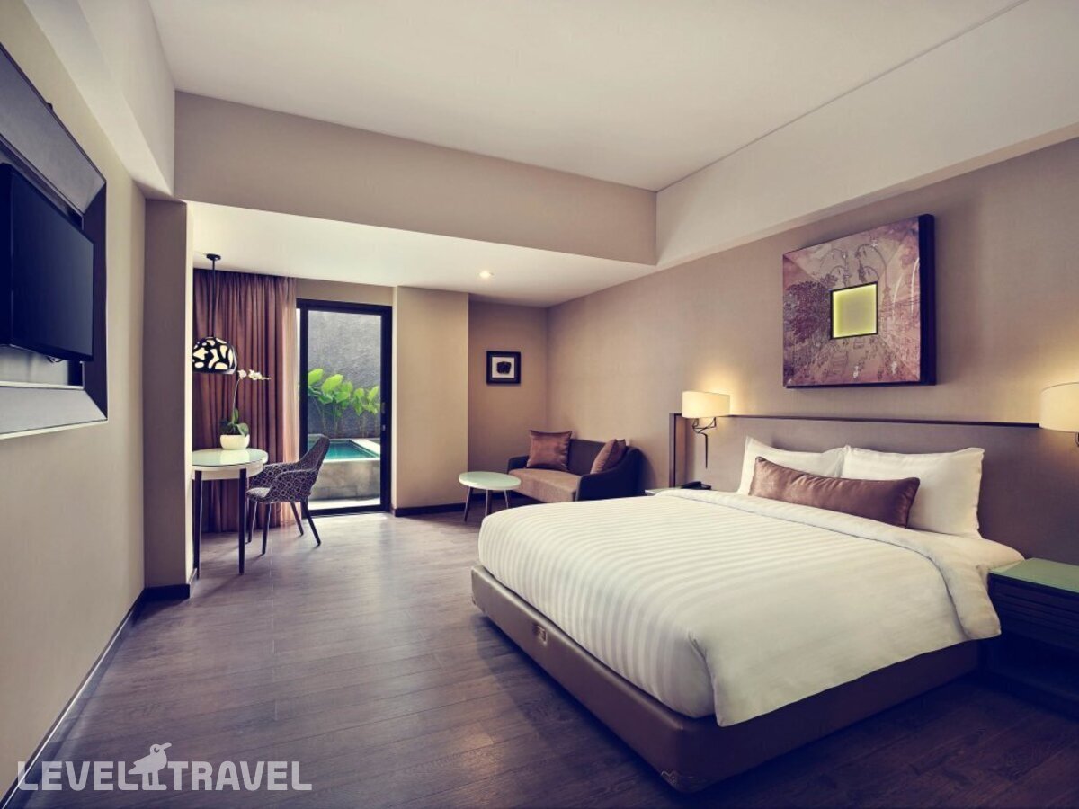 фотографии номера Делюкс (две односпальные кровати) отеля Mercure Bali Legian в Индонезия(Легиан) - фото №1