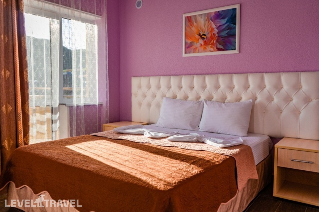 фотографии номера Четырехместный семейный с балконом отеля Golden Sunrise Hotel в Россия(Лермонтово) - фото №3