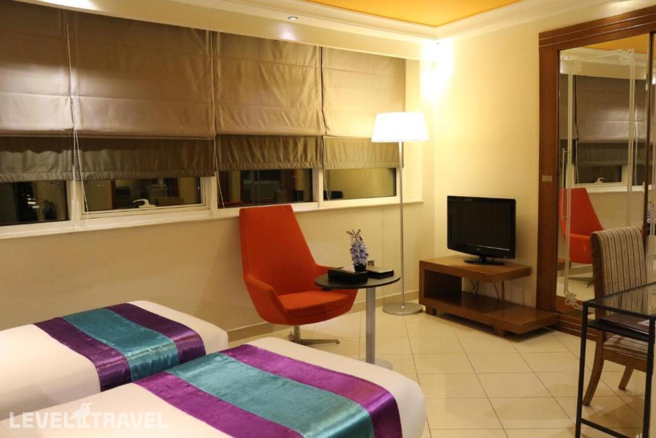 фотографии номера Студия Делюкс (две односпальные кровати) отеля Pearl Park Deluxe Hotel Apartment ( Ex. Pearl Park Al Rigga) в ОАЭ(Дейра) - фото №3