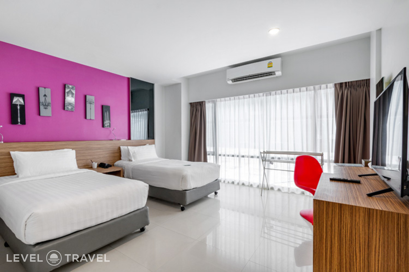 фотографии номера Роскошные апартаменты (2 спальни) отеля The Lantern Resort Patong в Таиланд(Патонг Бич) - фото №1