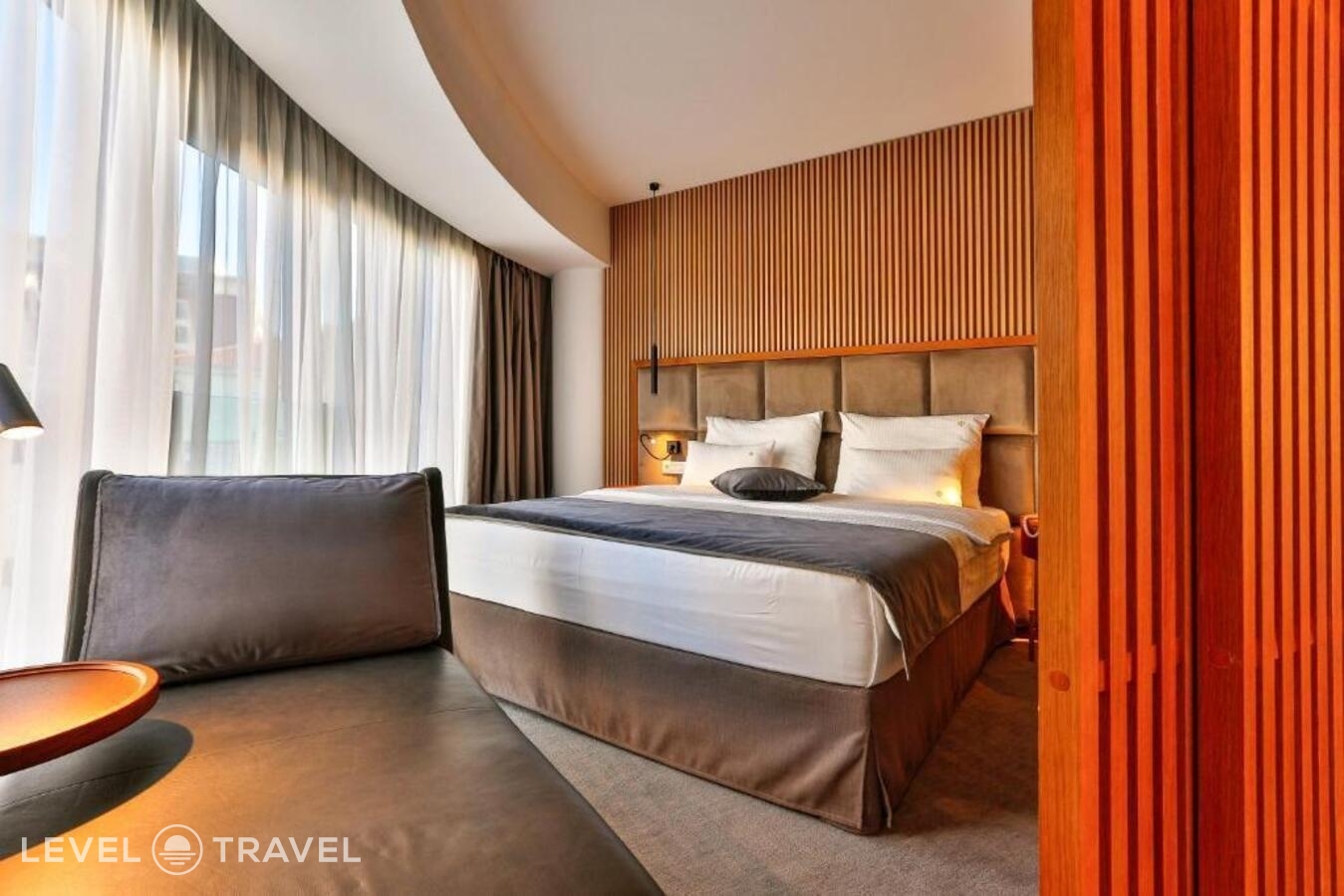 фотографии номера Люкс Superior с видом на море отеля Hotel Fagus в Черногория(Будва) - фото №1
