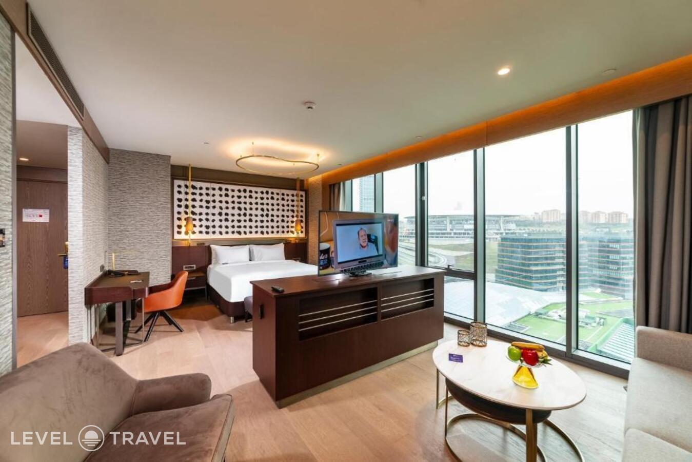 фотографии номера Двухместный номер Collection Premium двуспальная кровать отеля Radisson Blu Hotel Vadistanbul в Турция(Сарыер) - фото №2