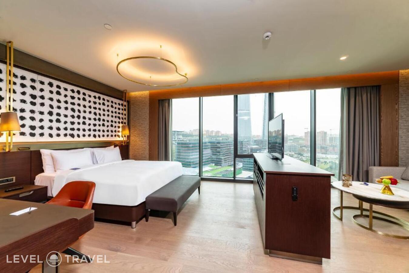 фотографии номера Двухместный номер Collection Premium двуспальная кровать отеля Radisson Blu Hotel Vadistanbul в Турция(Сарыер) - фото №1
