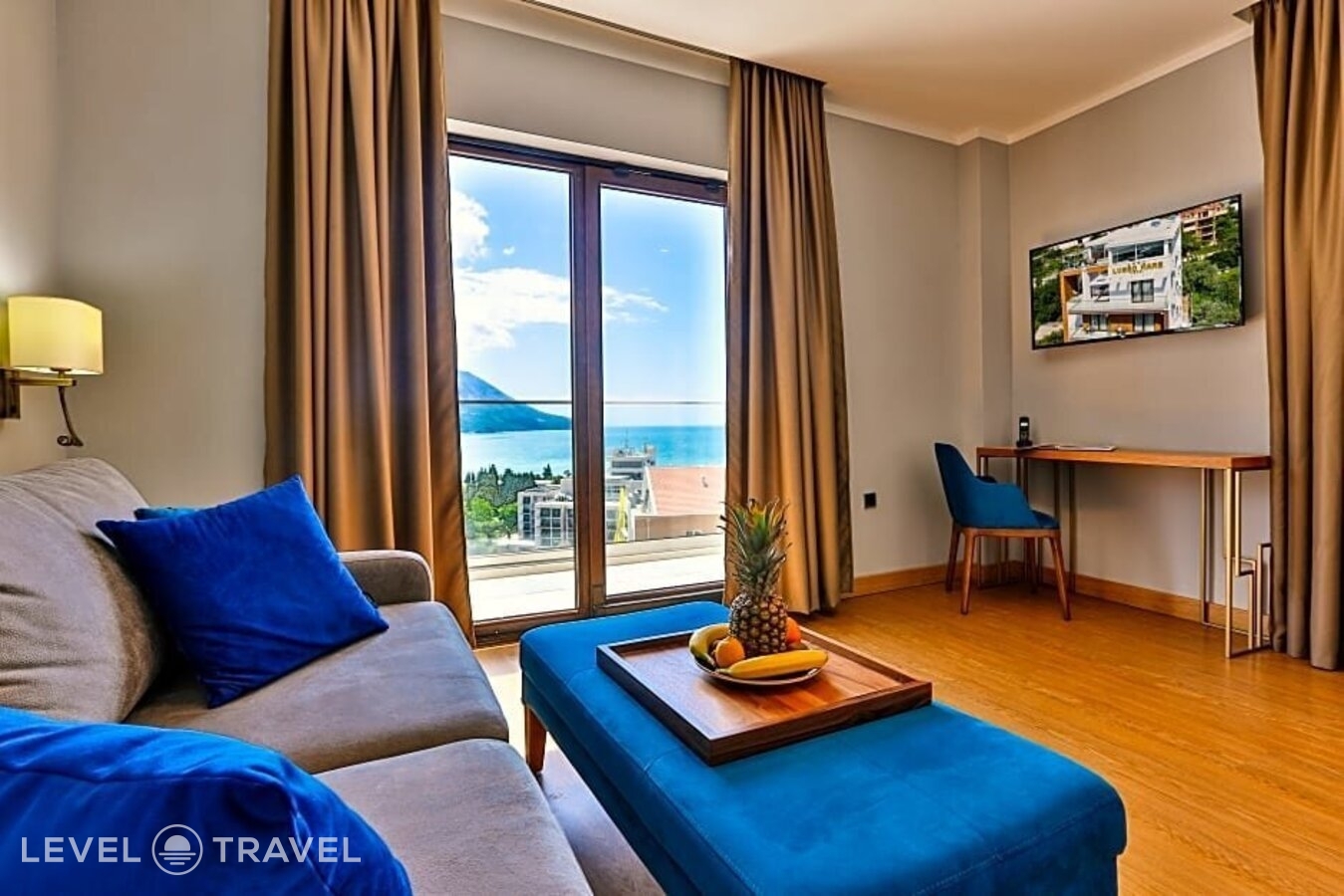 фотографии номера Апартаменты Premium с видом на море отеля Lusso Mare в Черногория(Бечичи) - фото №4