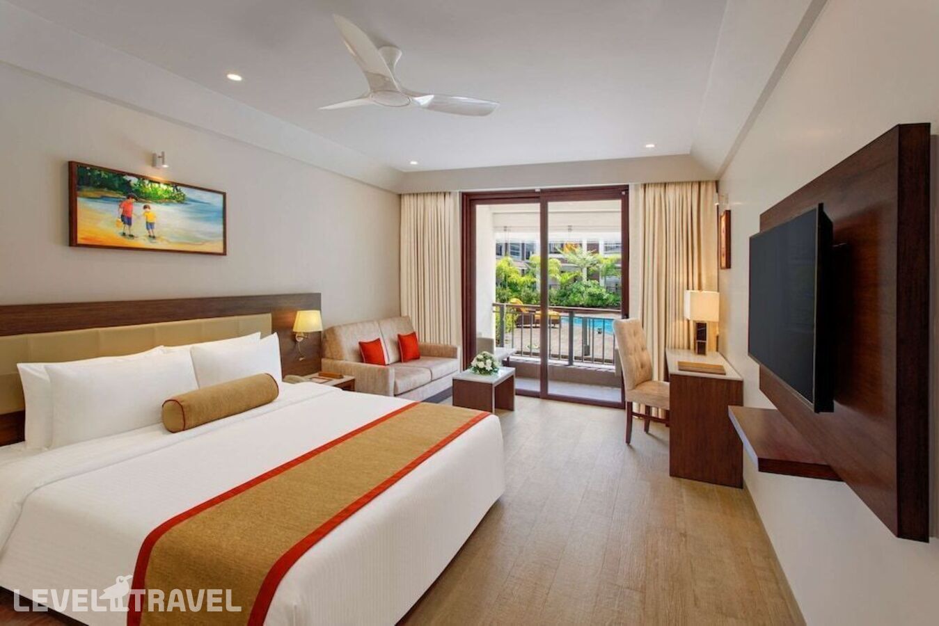 фотографии номера Стандартный с видом на бассейн отеля Sobit Sarovar Portico Goa Palolem в Индия(Палолем) - фото №1
