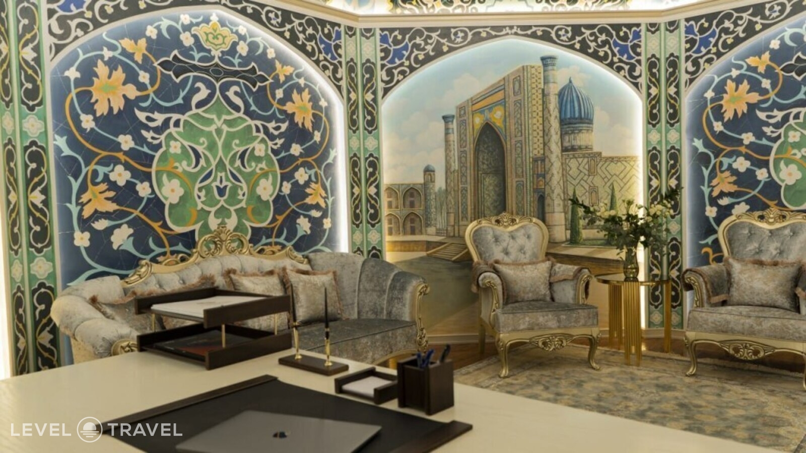 фотографии номера Апартаменты Дуплекс с балконом и с видом на город отеля Dilimah Hotel в Узбекистан(Самарканд) - фото №9