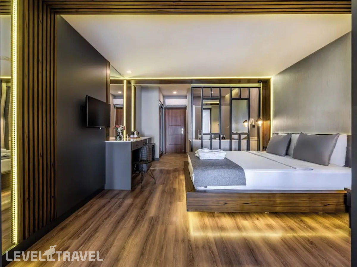 фотографии номера Стандартный с частичным видом на море отеля Adora Calma Beach Hotel (Adults Only 16+) в Турция(Кызылот) - фото №6