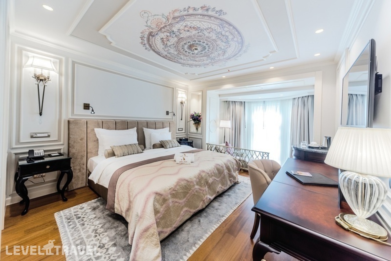 Двухместный номер Luxury Deluxe двуспальная кровать — фото 1
