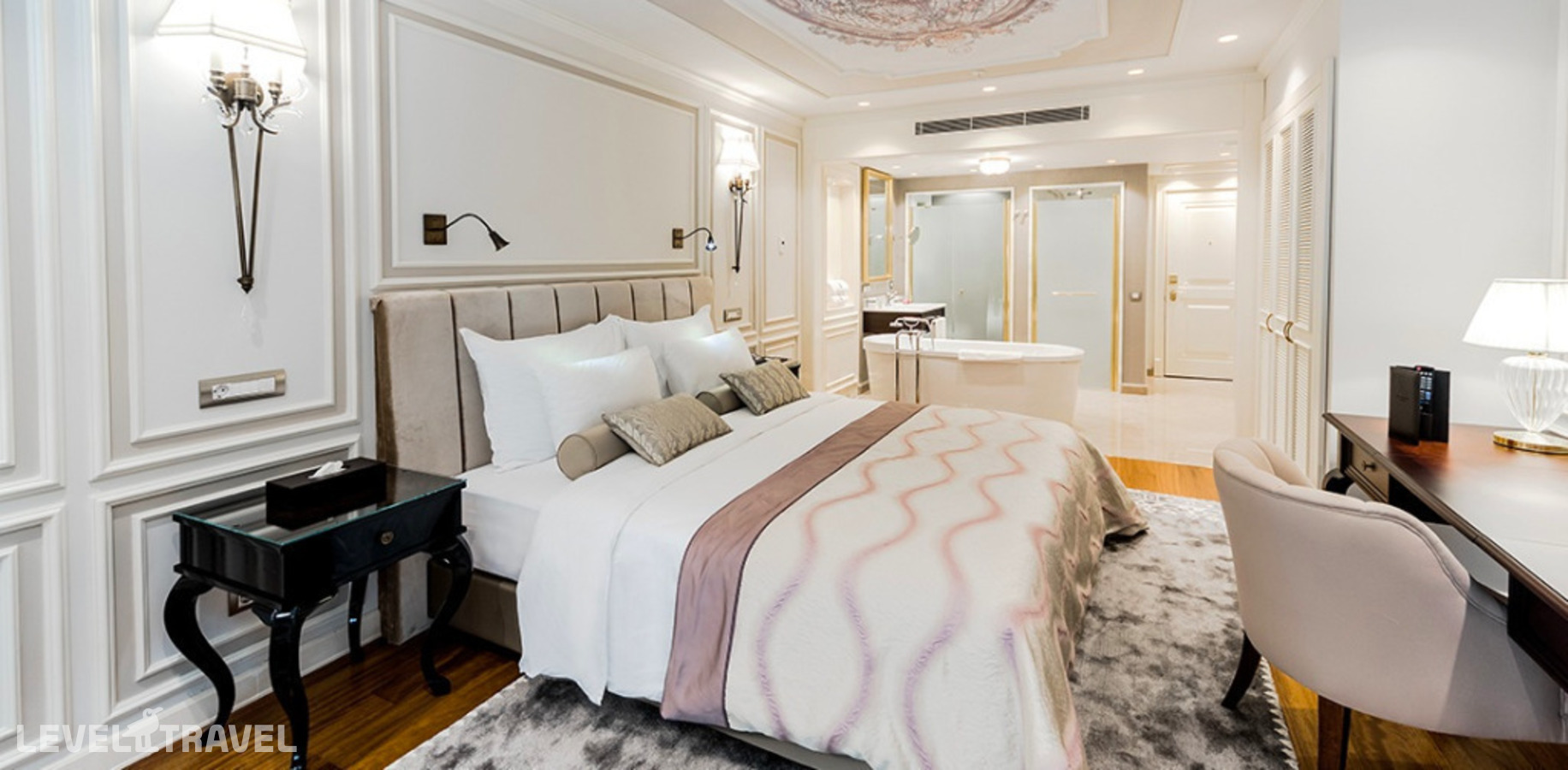 Двухместный люкс Duplex Comfort двуспальная кровать — фото 1