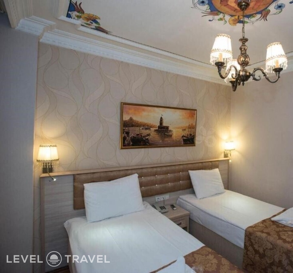 фотографии номера Двухместный номер Economy Ground floor 2 отдельные кровати отеля Tashkonak Hotel Istanbul в Турция(Фатих) - фото №2