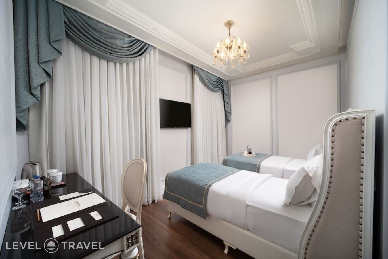 Двухместный номер Classic с видом на город 2 отдельные кровати — фото 3