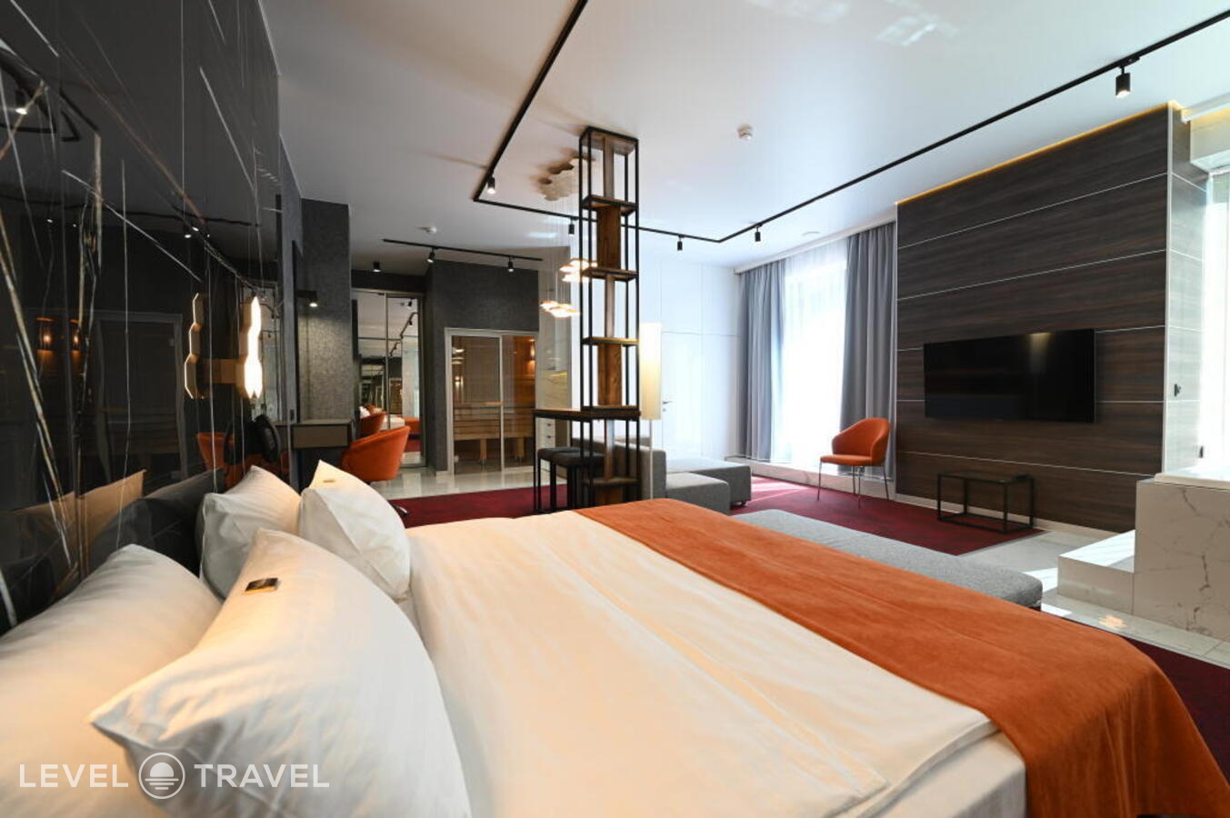 Апартаменты Prestige с балконом и с панорамным видом — фото 11